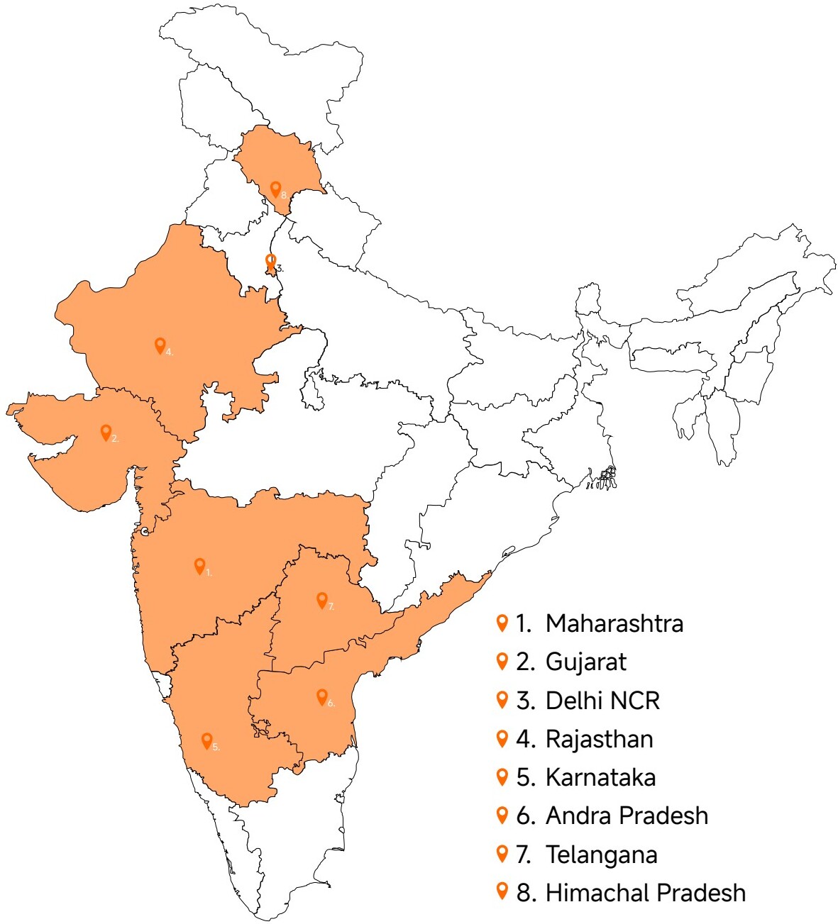 Map of India